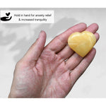 Yellow Aventurine Heart