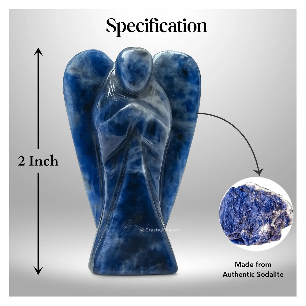 Sodalite Angel (4 Inch)