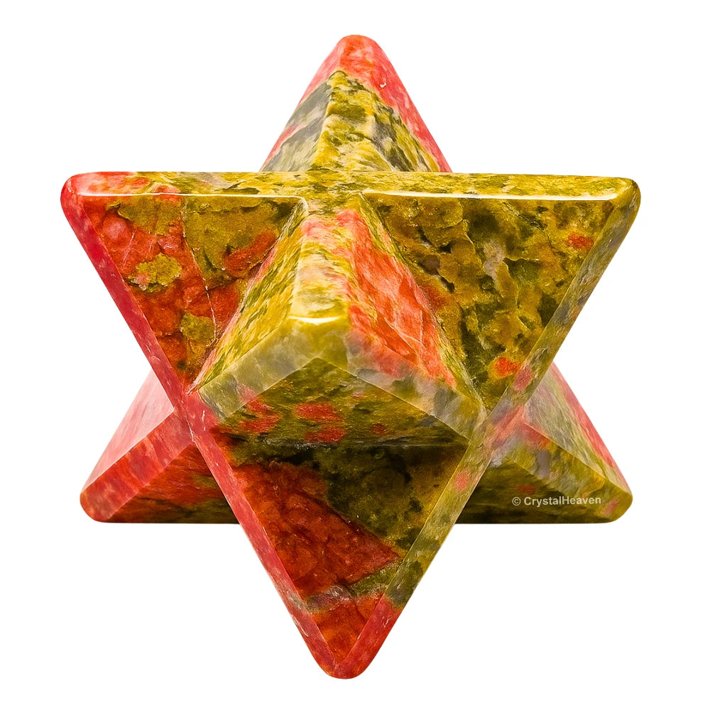 Unakite Crystal Merkaba (20-25 mm)
