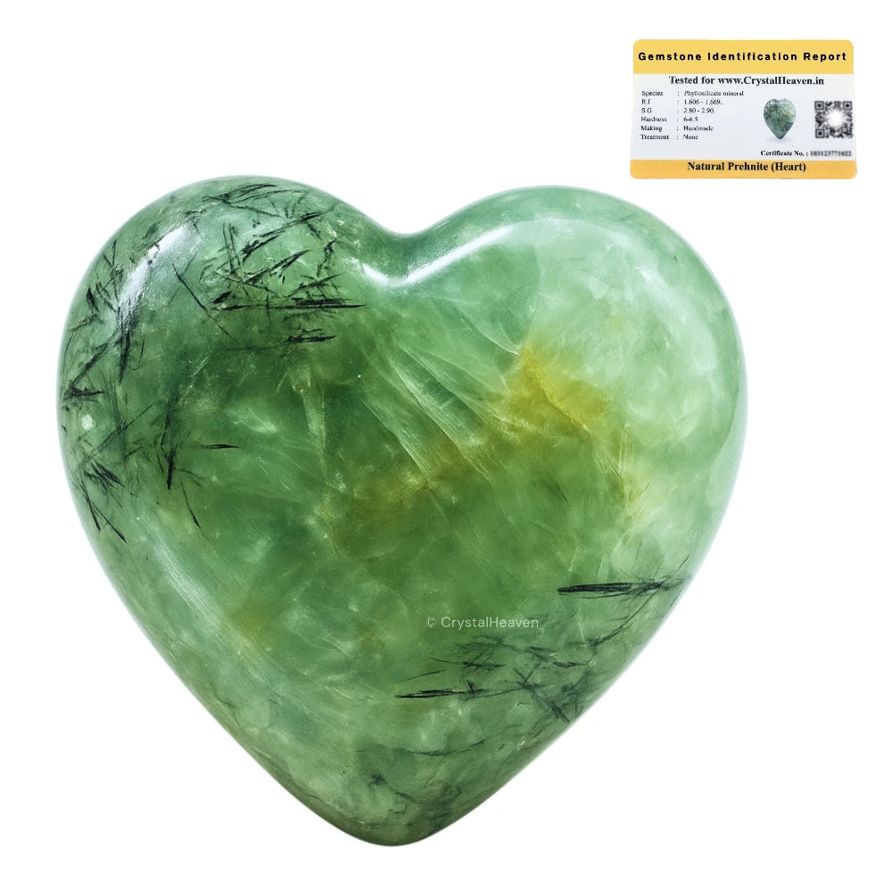Prehnite Heart