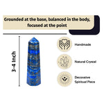 Lapis Lazuli Tower (3" to 4" inch)