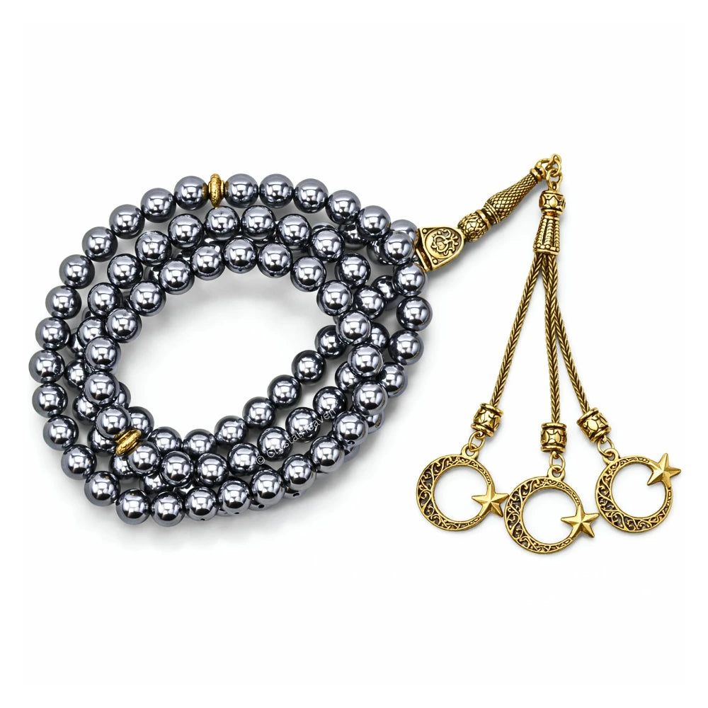Terahertz Crystal Tasbih (Gold)