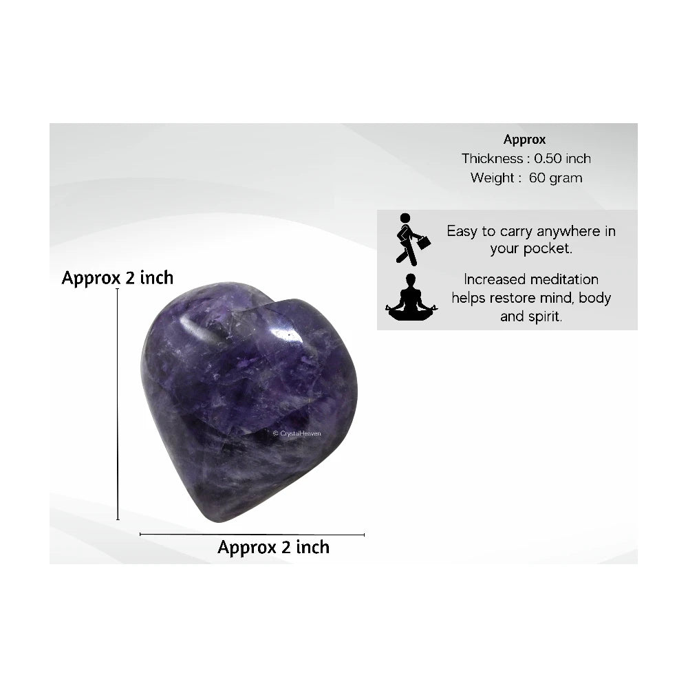 Amethyst Heart