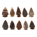 Fancy Jasper Arrowhead - 1" to 1.5" (20 Pieces)