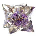 Amethyst Orgone Merkaba - 1 Inch