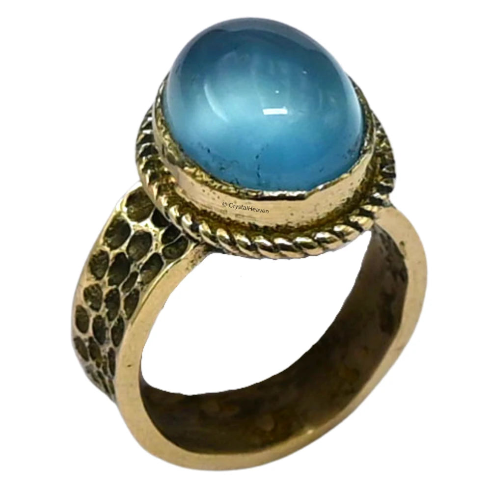 Blue Chalcedony Ring