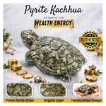 Natural Pyrite Tortoise Kachhua (2.7 Inch)