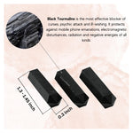 Black Tourmaline Pencil Points (Set of 10)