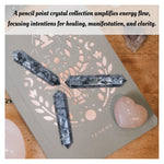 Larvikite Pencil Points (Double Terminated)