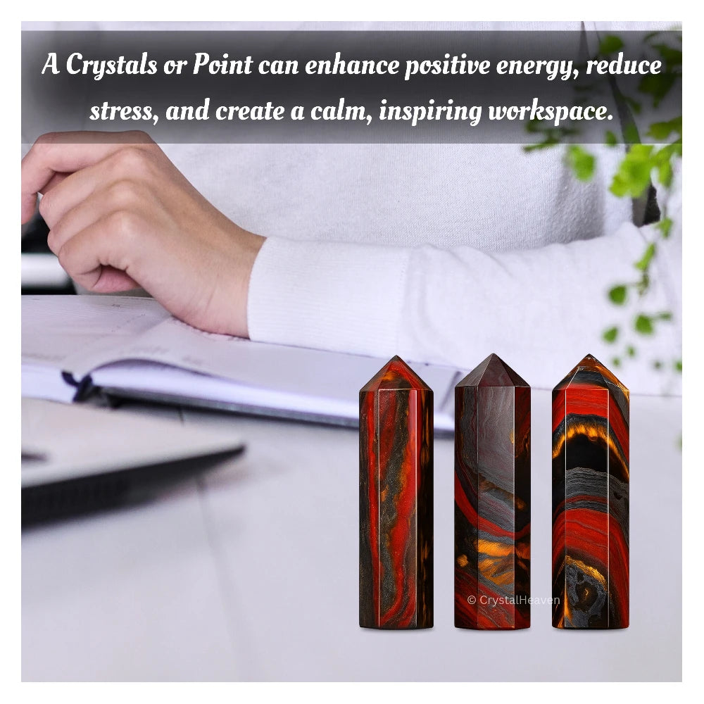 Iron Tiger Eye Pencil Points (Set of 10)
