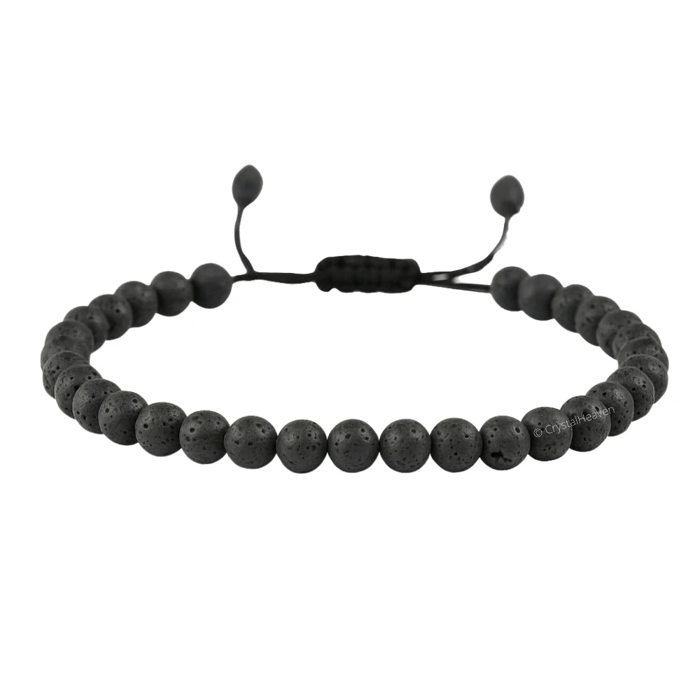 Lava Stone Anklet (Without Knot)