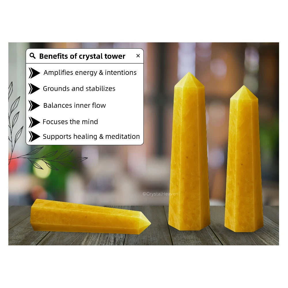 Yellow Aventurine Tower (3" to 4" inch)