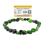 Ruby Zoisite Tumbled Bracelet (Elastic)