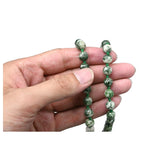 Tree Agate Japa Mala (Hand Knotted)
