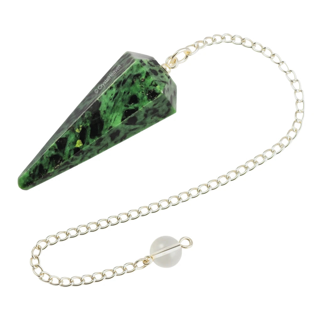 Flower stone Pendulum