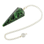 Flower stone Pendulum