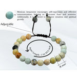 Mexican Amazonite Bracelet (Faceted-Adjustable)