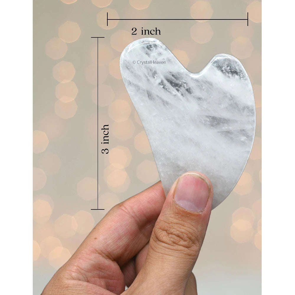 Clear Quartz Gua Sha