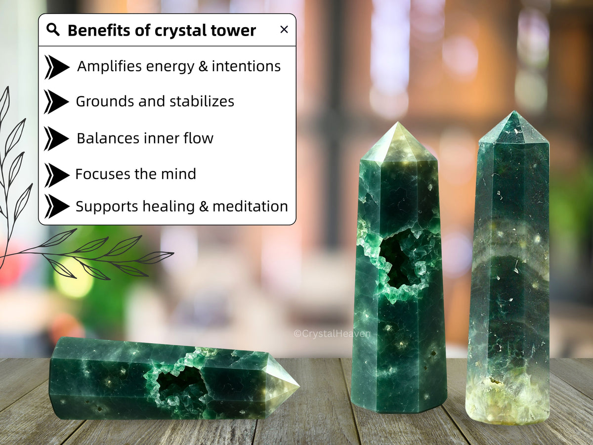 Ocean Jasper Tower (2" to 3" inch) 