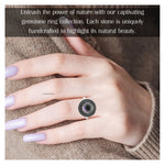 Amethyst Ring (Silver/Round)