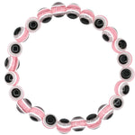 Pink Evil Eye Bracelet
