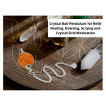 Red Aventurine Ball Pendulum