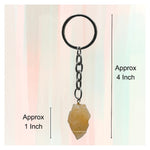Yellow Aventurine Crystal Keychain (Raw)
