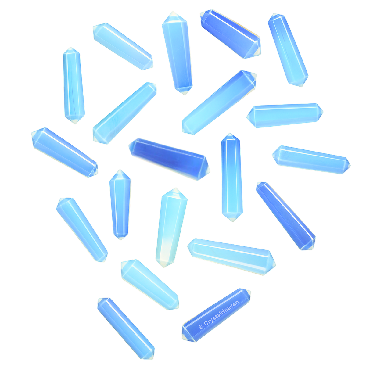 Opalite Pencil Points (Double Terminated) (Set of 50)