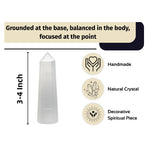 Selenite Tower (3" to 4" inch)