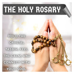 Tiger Eye Crystal Tasbih (Gold)