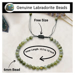 Labradorite Anklet (Without Knot)