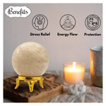 Cream Moonstone Sphere (1.5 Inch)