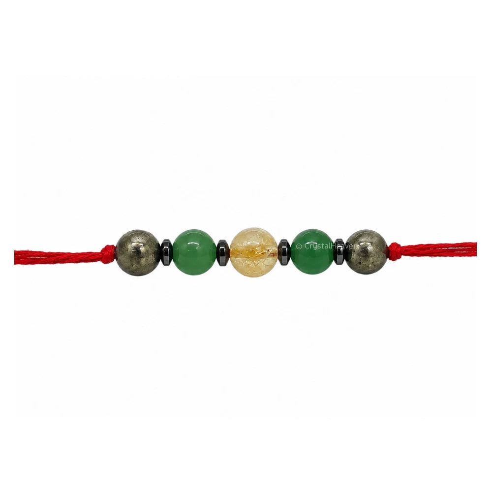 Money and Success Rakhi for Brother (Set of 10)