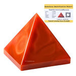 Carnelian Pyramid (1 Inch)