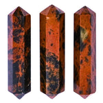 Mahogany Obsidian Pencil Points (Double Terminated) (Set of 50)