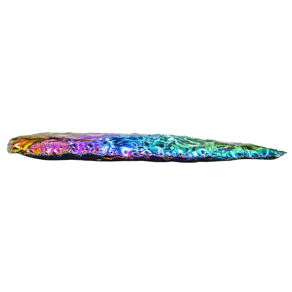 Titanium Aura Quartz Arrowhead - 8" to 9"