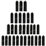 Black Tourmaline Pencil Points (Set of 10)