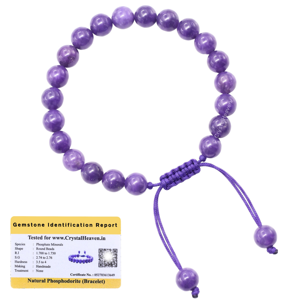 Phosphodorite Bracelet (Adjustable)