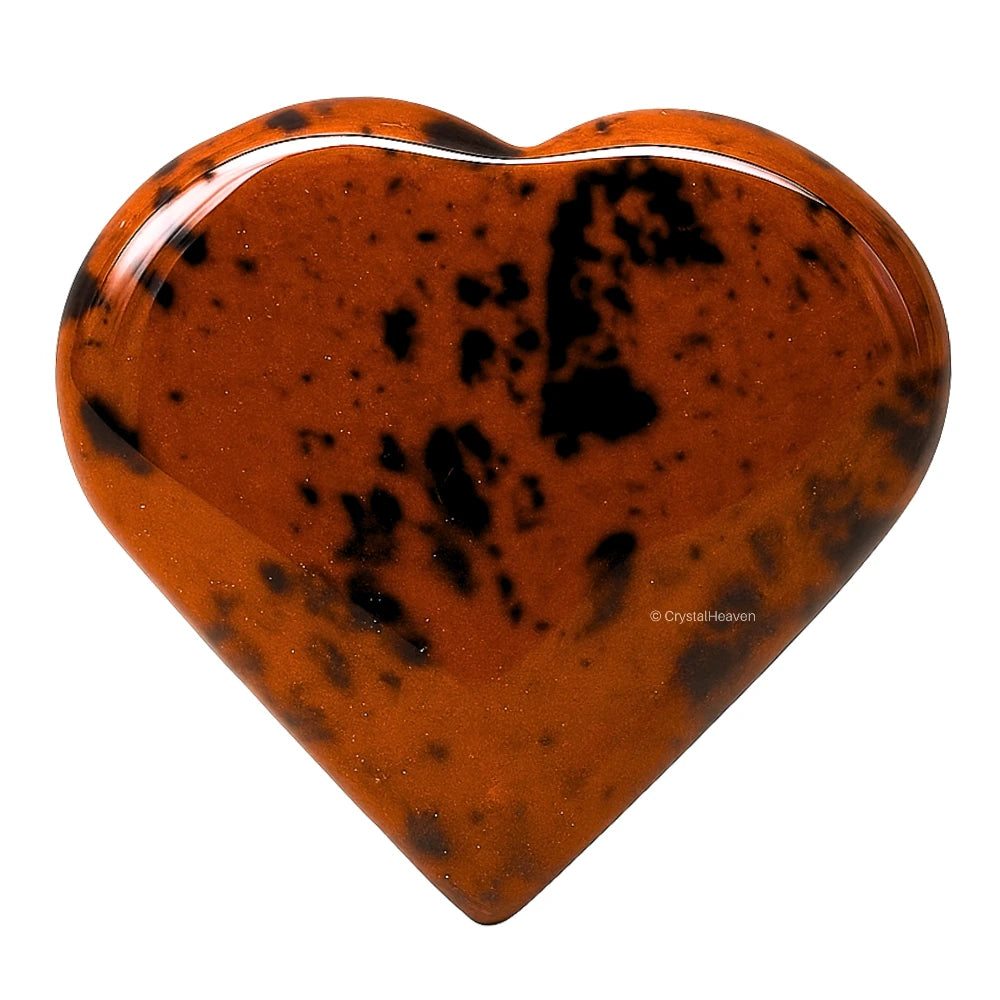 Mahogany Obsidian Mini Heart (Pack of 2)
