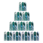 Moss Agate Pencil Points (Set of 3)