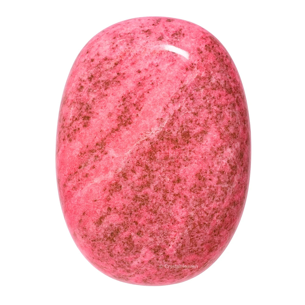 Thulite Palm Stone