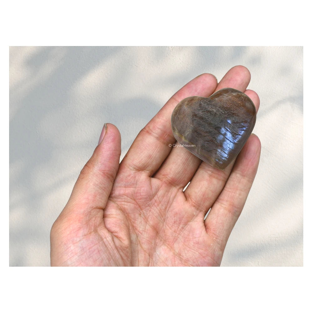 Sun Moonstone Heart