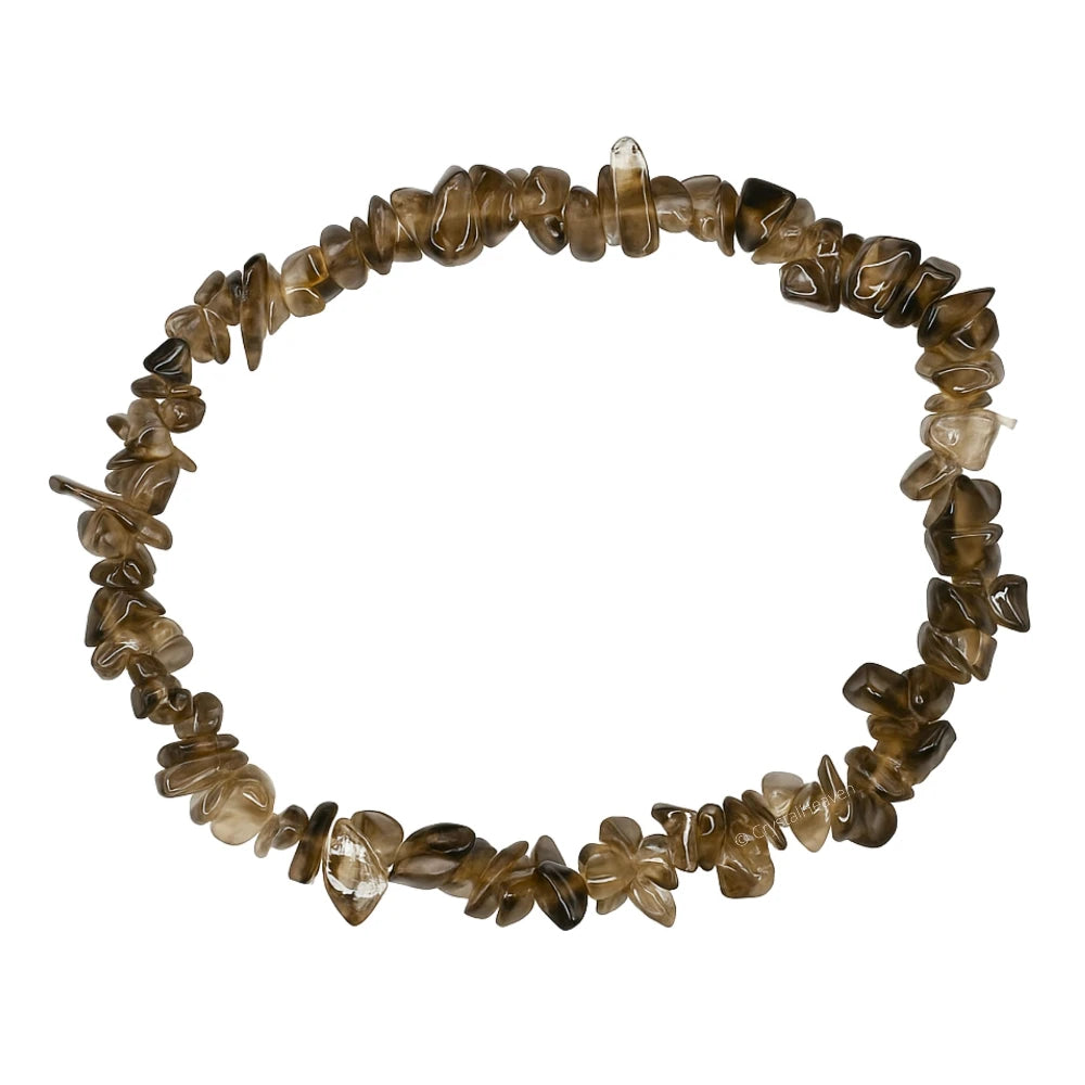 Smoky Quartz Chips Bracelet