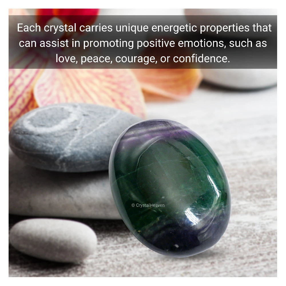 Fluorite Palm Stone