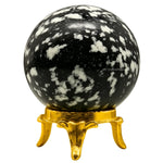 Black and White Tourmaline Sphere (1.5 Inch)