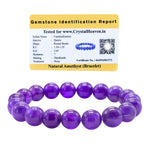 Amethyst Bracelet (Elastic)