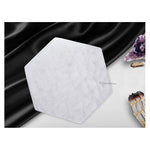 Selenite Charging Plate - Hexagon (4 Inch)