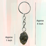 Labradorite Crystal Keychain (Raw)