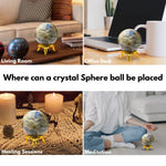 Sun Moonstone Sphere (2 Inch)