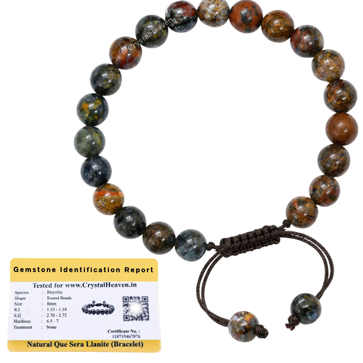 Que Sera - Llanite Bracelet (Adjustable)
